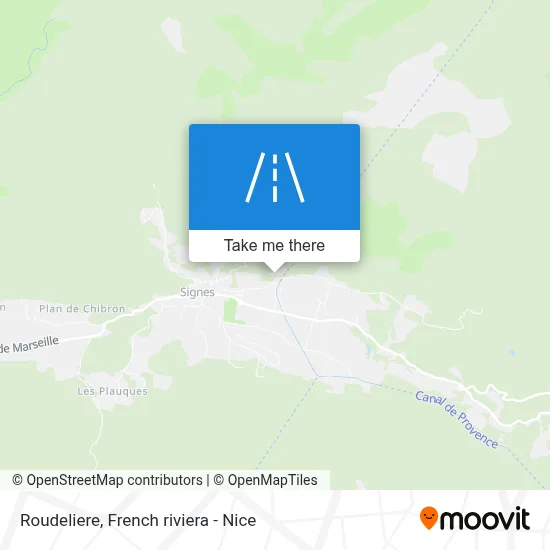 Roudeliere map