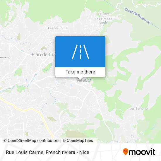 Rue Louis Carme map