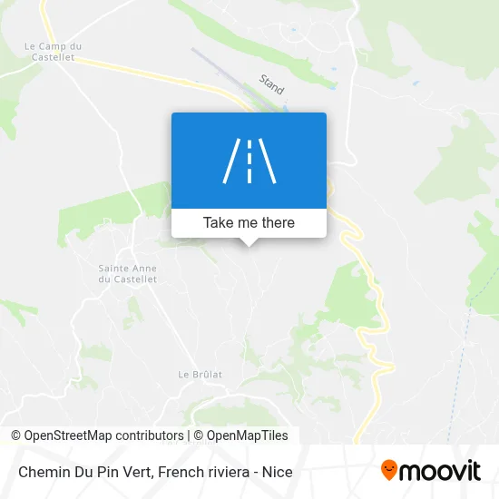 Chemin Du Pin Vert map