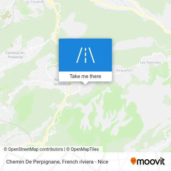 Chemin De Perpignane map