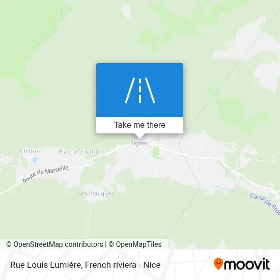 Rue Louis Lumiére map
