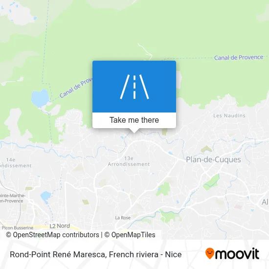 Rond-Point René Maresca map