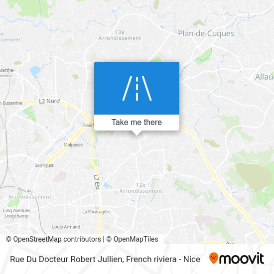 Rue Du Docteur Robert Jullien map