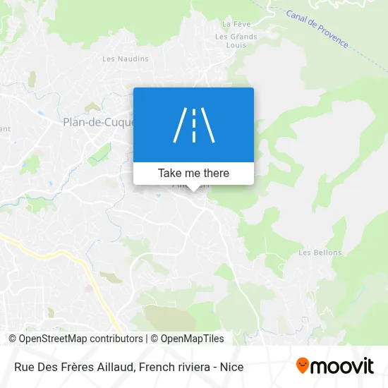 Rue Des Frères Aillaud map