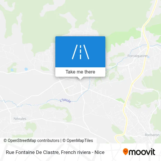 Rue Fontaine De Clastre map