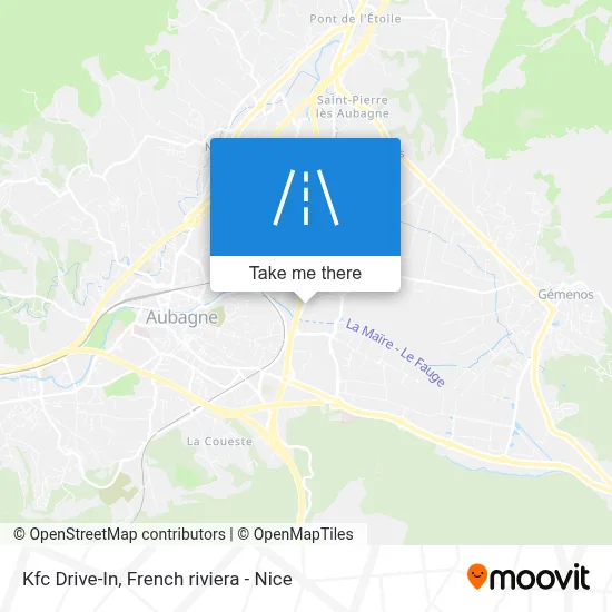 Kfc Drive-In map