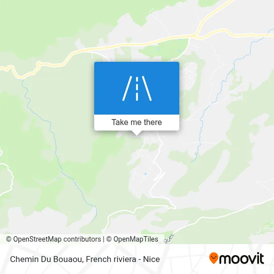 Chemin Du Bouaou map
