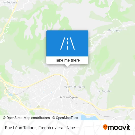 Rue Léon Tallone map
