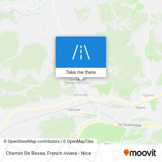 Chemin De Besse map