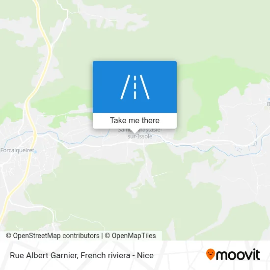 Rue Albert Garnier map