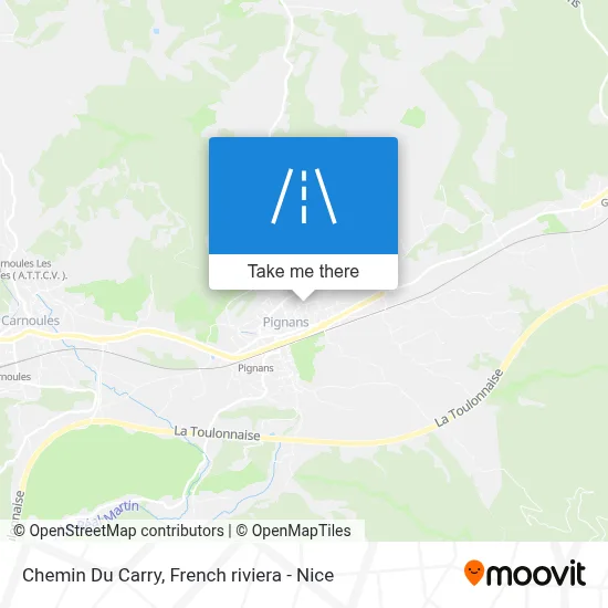 Chemin Du Carry map