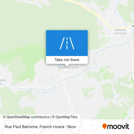 Rue Paul Barreme map