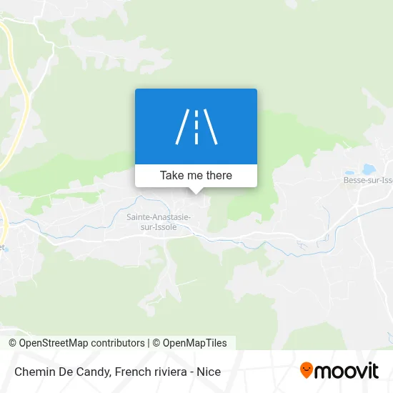 Chemin De Candy map