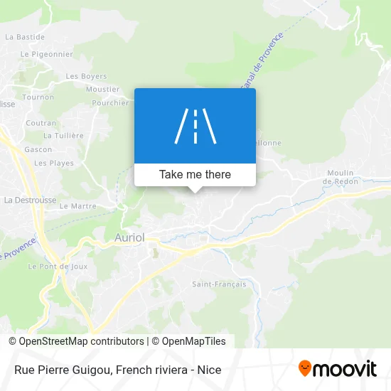 Rue Pierre Guigou map