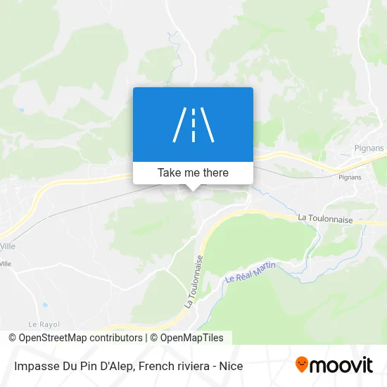 Impasse Du Pin D'Alep map