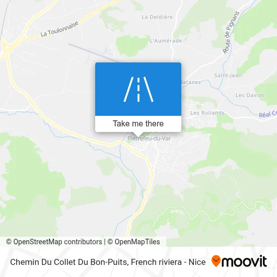 Chemin Du Collet Du Bon-Puits map
