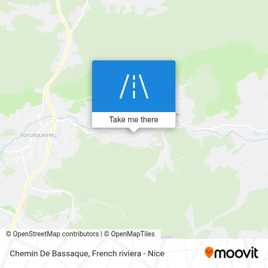 Chemin De Bassaque map