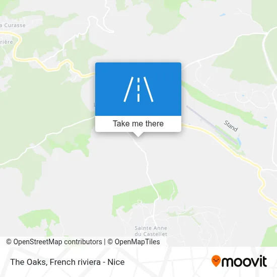 Les Chênes map