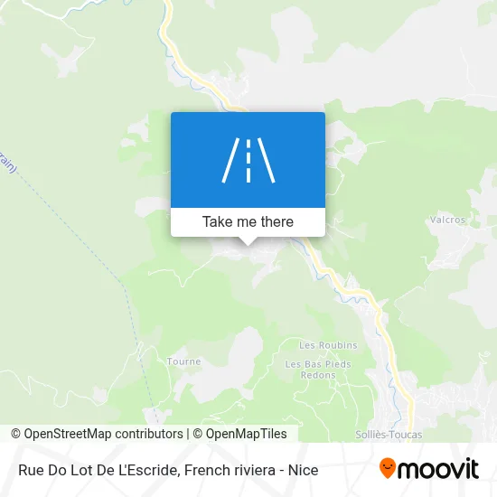 Rue Do Lot De L'Escride map