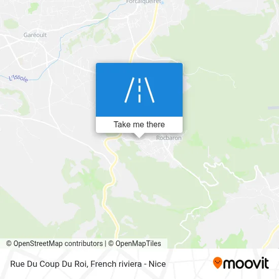 Rue Du Coup Du Roi map