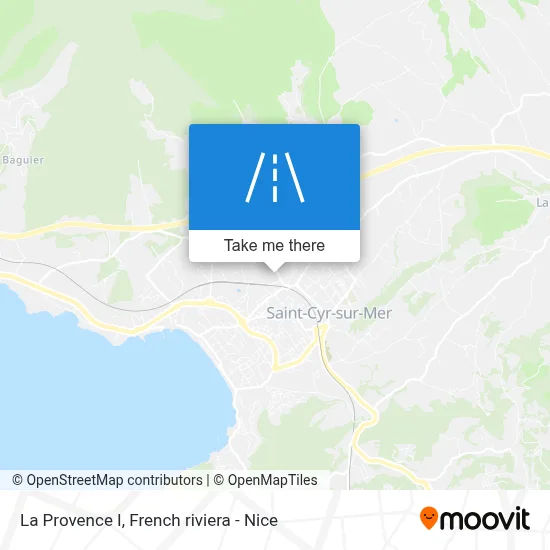 La Provence I map