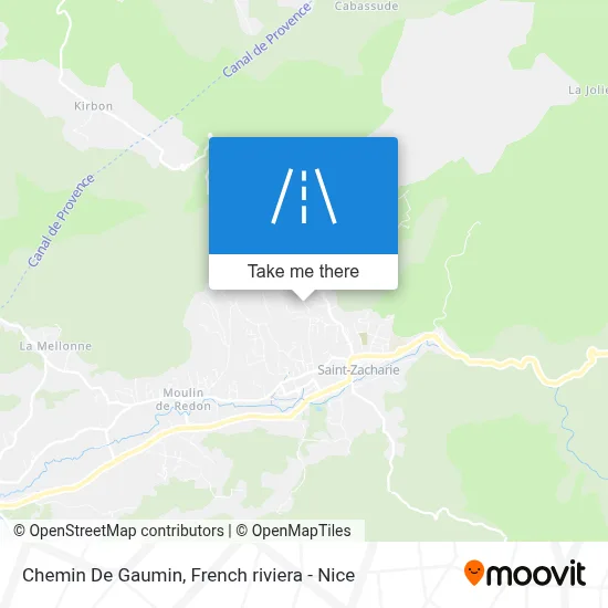 Chemin De Gaumin map