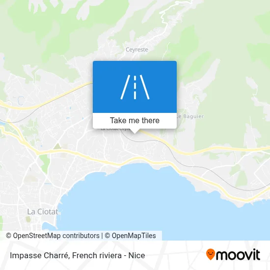 Impasse Charré map
