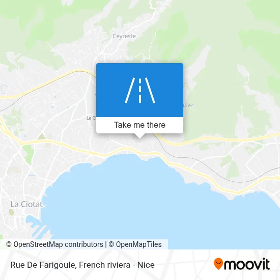 Rue De Farigoule map