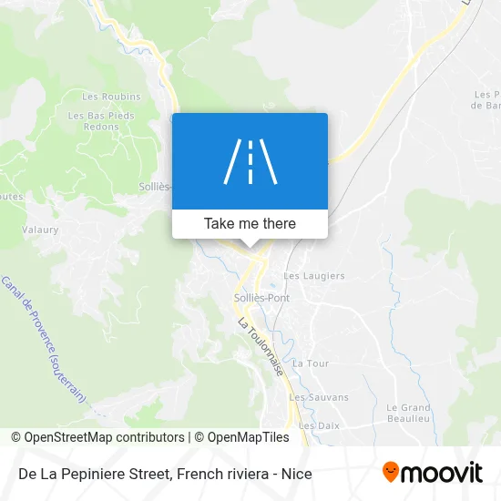 Rue De La Pepiniere map