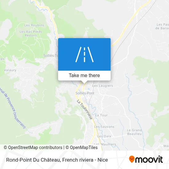 Rond-Point Du Château map