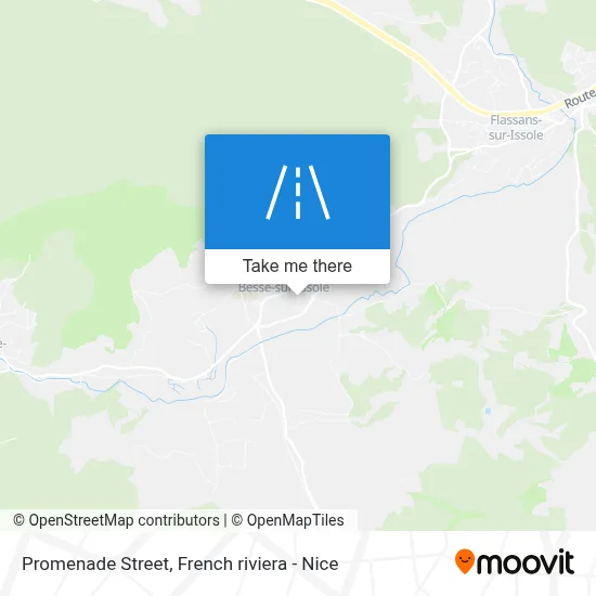 Rue De La Promenade map