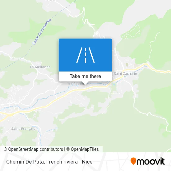 Chemin De Pata map
