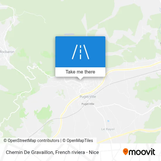 Chemin De Gravaillon map