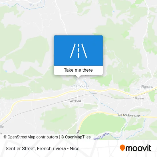 Rue Du Sentier map