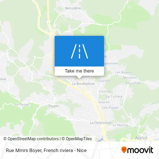 Rue Mmrs Boyer map