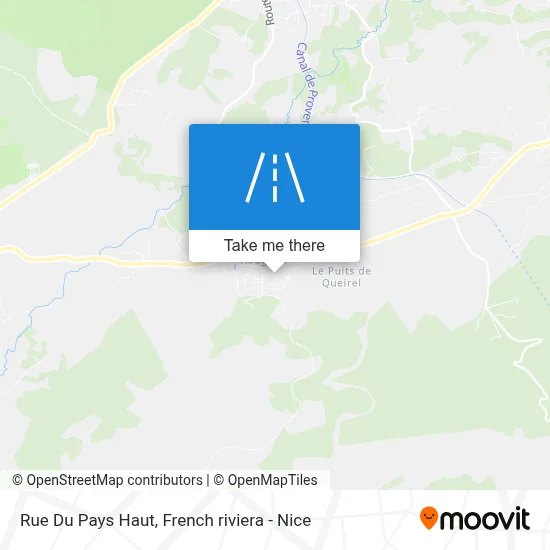 Rue Du Pays Haut map