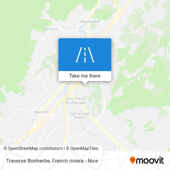 Traverse Bonherbe map