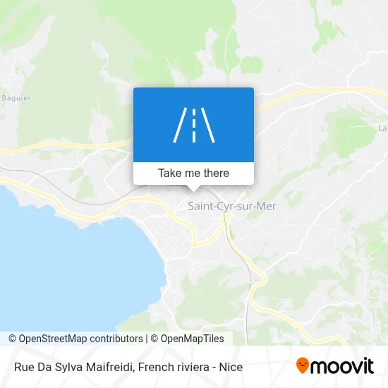 Rue Da Sylva Maifreidi map
