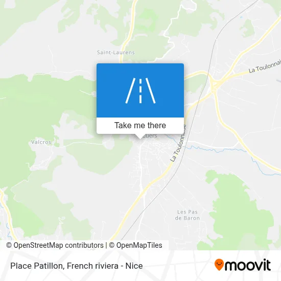 Place Patillon map