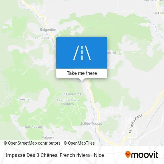 Impasse Des 3 Chênes map
