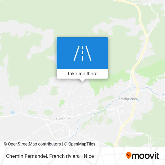 Chemin Fernandel map