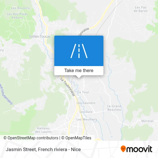 Rue Du Jasmin map