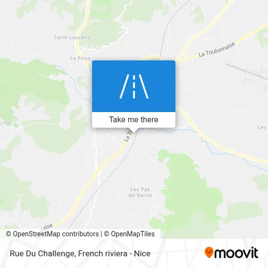 Rue Du Challenge map