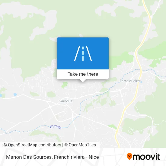 Manon Des Sources map