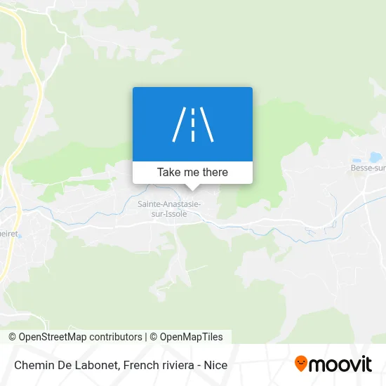 Chemin De Labonet map