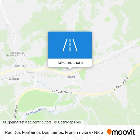 Rue Des Fontaines Des Laines map