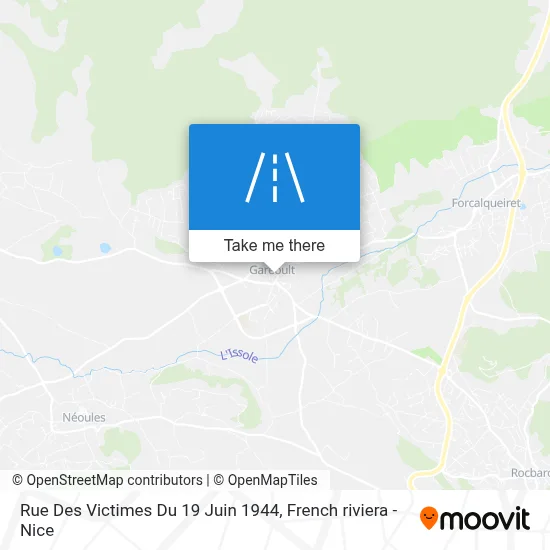 Rue Des Victimes Du 19 Juin 1944 map