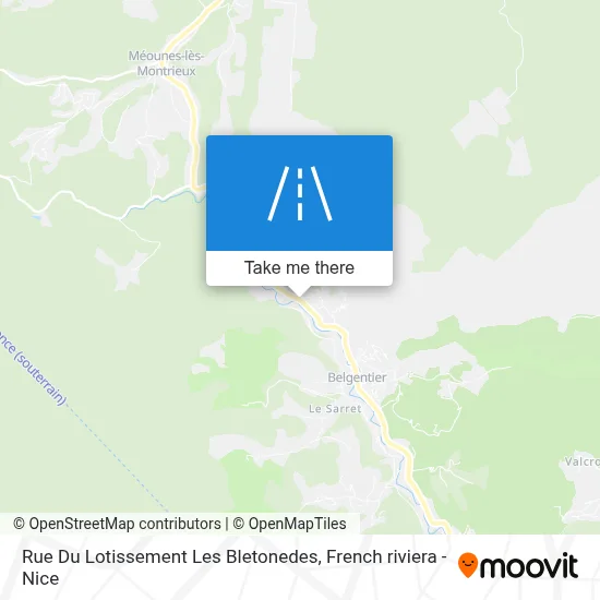 Rue Du Lotissement Les Bletonedes map