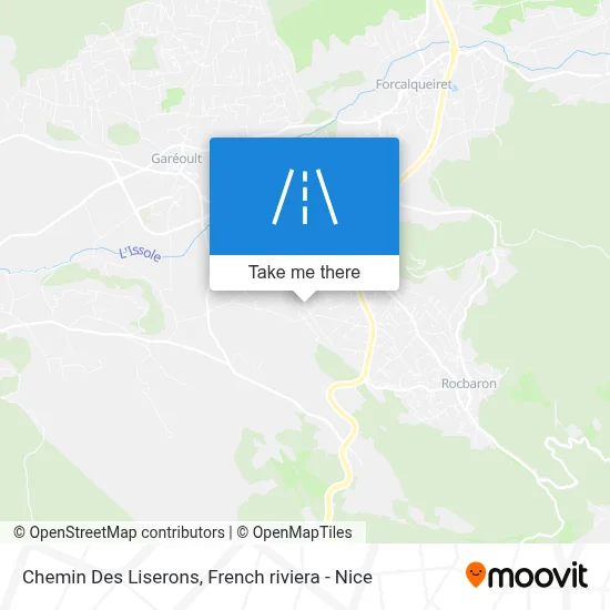 Chemin Des Liserons map