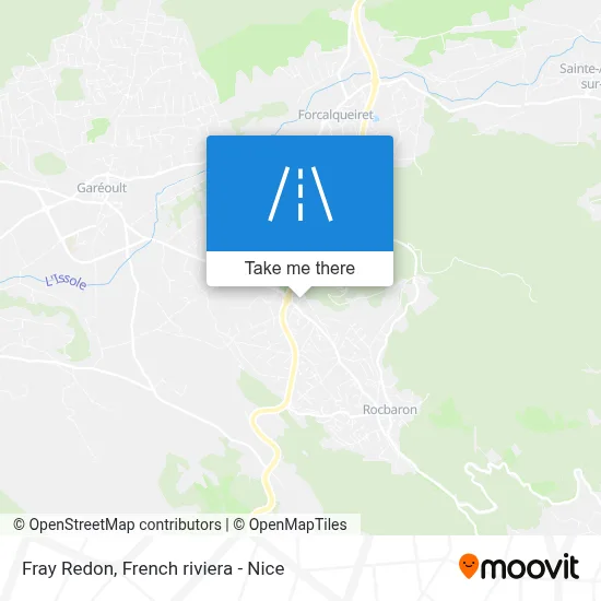 Fray Redon map